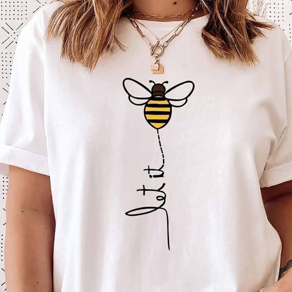 Save The Bees Wildflower Beekeeper Nature Lover Graphic T-Shirt